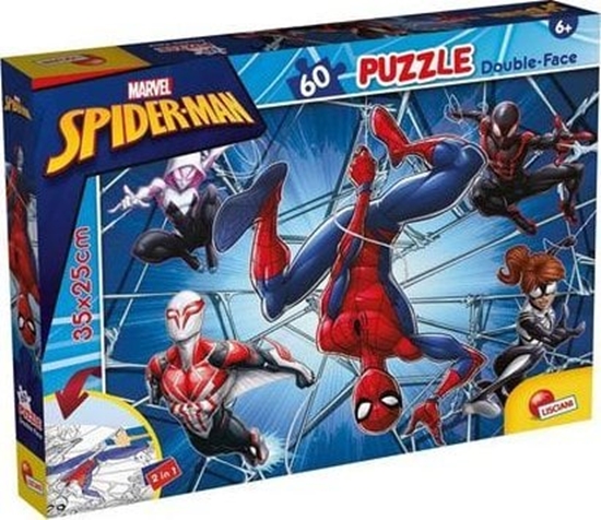 Picture of Lisciani LISCIANI MARVEL PUZZLE DF M-PLUS 60 SPIDERMAN