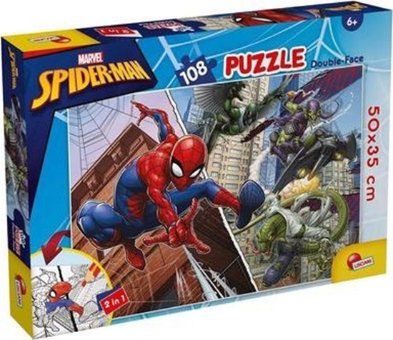 Picture of Lisciani LISCIANI MARVEL PUZZLE DF PLUS 108 SPIDERMAN