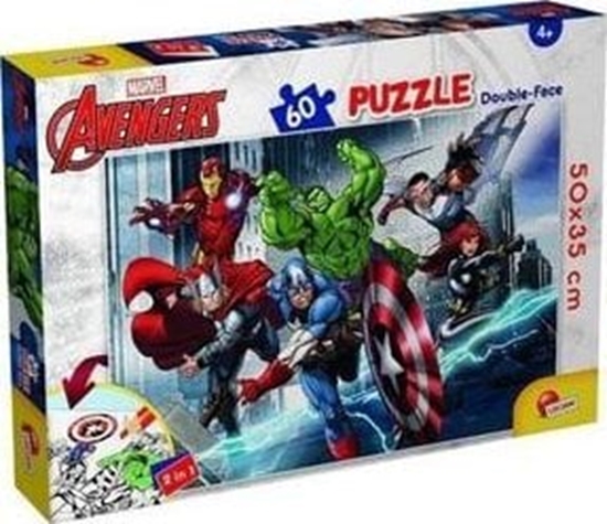 Picture of Lisciani LISCIANI MARVEL PUZZLE DF PLUS 60 AVENGERS.