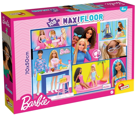 Picture of LISCIANI PUZZLE BARBIE MAXIFLOOR 108 EL.