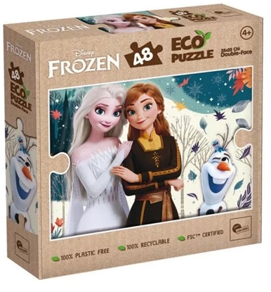 Picture of LISCIANI PUZZLE EKO DWUSTRONNE FROZEN 48 EL.