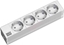 Изображение Bachmann 10" socket strip 4x earthing contact