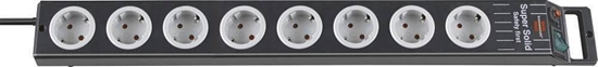 Picture of Listwa zasilajca Brennenstuhl 8 gniazd 2.5 m czarna (1153380318)