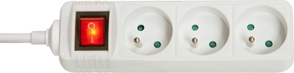 Изображение Listwa zasilajca Lindy 3-Way French Schuko Mains