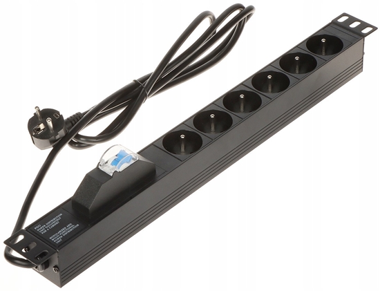 Picture of Listwa zasilajca Energenie LISTWA ZASILAJCA PD-6/R-1P 1.8 m