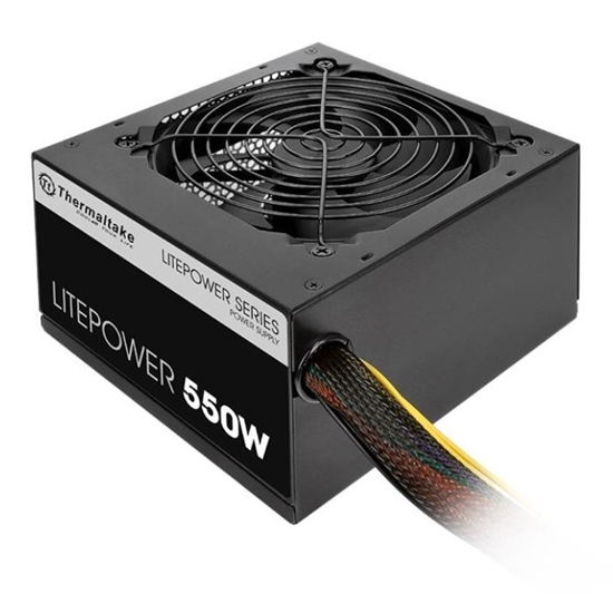 Picture of Litepower II Black 550W (Active PFC, 2xPEG, 120mm, Single Rail)