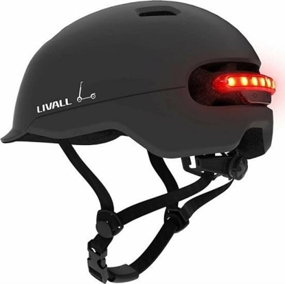 Изображение Livall Kask elektryczny na skuter Livall C20 Czarny Rozmiar M