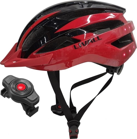 Picture of Livall Smart Kask MTB MT1 Neo Intercom/LED/SOS/BT r. 58-62cm czerwony
