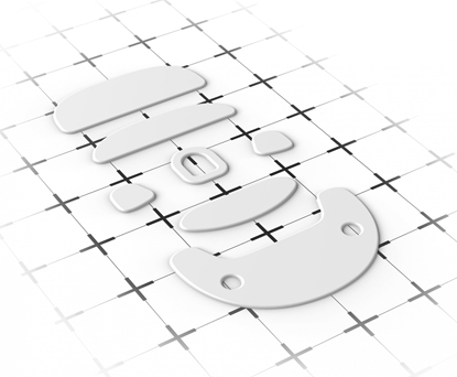 Изображение lizgacze Endgame Gear Endgame Gear XM1 RGB Maus Skates, 99,5% PTFE - weiß, Single Set (EGG-MS3) - GAZU-725