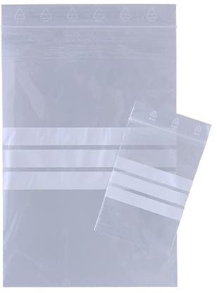 Picture of Lynlåspose Master'In m/skrivefelt 60x80mm 1000stk/pak - (1000 stk.)