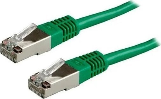 Изображение Lynx CS Patch kabel Cat6A, S-FTP - 0,25m, zelený
