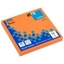 Изображение Līmlapiņas INFO NEON 75x75mm oranžas,  80 lapas