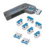 Picture of LOGILINK AU0045 - USB port blocker