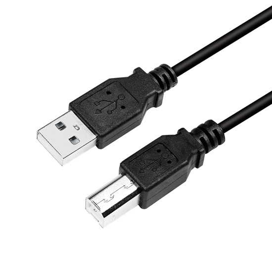 Picture of Logilink | CU0007B USB 2.0 cable | USB-A to USB-B USB 2.0 A (male) | USB 2.0 B (male)