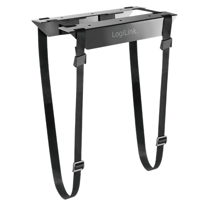 Attēls no LogiLink EO0009 Adjustable Under-Desk CPU Mount, strap | Logilink