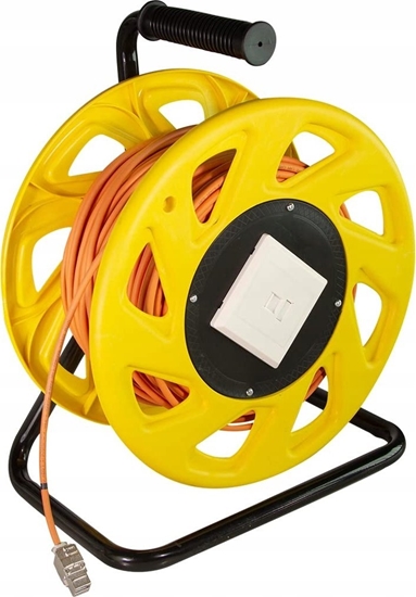 Picture of LogiLink LogiLink 500 MHz Netzwerkkabel auf Trommel,Cat6A 60M,orange