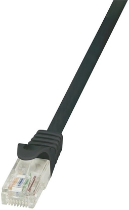Изображение LogiLink Patchcord CAT 5e UTP 1.5m, czarny (CP1043U)
