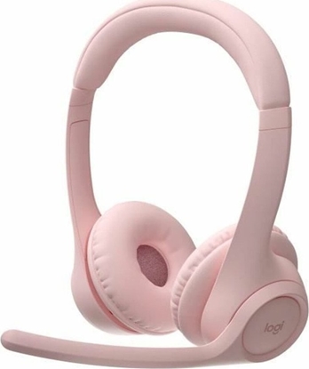 Picture of Logitech Zone 300 Headset Wireless Head-band Office/Call center Bluetooth Rose