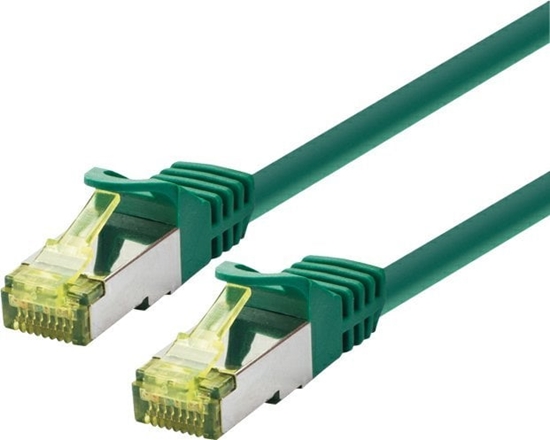 Изображение LOGON LOGON TCR6ASS0025G kabel sieciowy Zielony 0,25 m Cat6a S/FTP (S-STP)