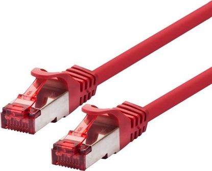 Изображение LOGON PROFESSIONAL TCR66SS050R kabel sieciowy Czerwony 5 m Cat6 S/FTP (S-STP)