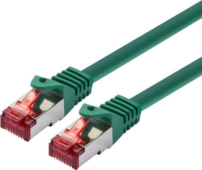 Attēls no LOGON TCR66SS200G kabel sieciowy Zielony 20 m Cat6 S/FTP (S-STP)