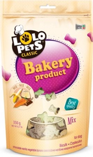 Picture of Lolo Pets Classic Ciastka - Zwierztka mix w folii doypack 350g