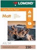 Picture of Lomond Photo Inkjet Paper Matte 230 g/m2 A3, 50 sheets