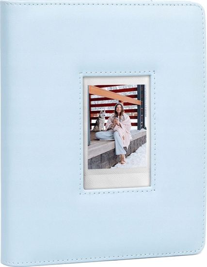 Picture of LoveInstant Album na Zdjcia 288szt. do Fuji Instax Canon Xiaomi Polaroid HP Kodak ZINK / Okienko na okadce / Niebieski