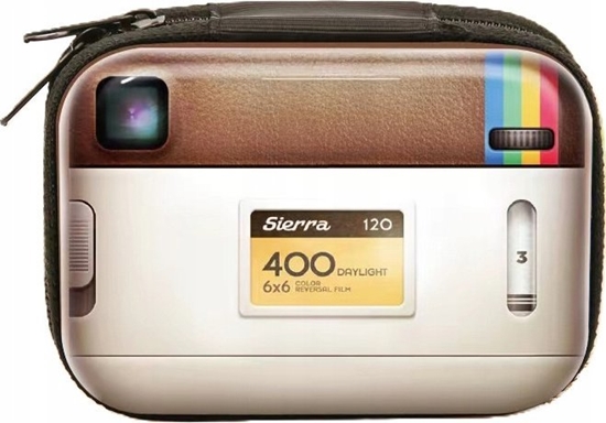 Picture of LoveInstant Futera Etui Case Pokrowiec Na Zdjcia Do Fuji Instax Mini 12 11 40 9 8 7 Evo Link Liplay / Polaroid Kodak Xiaomi Hp Zink / Aparat Analogowy