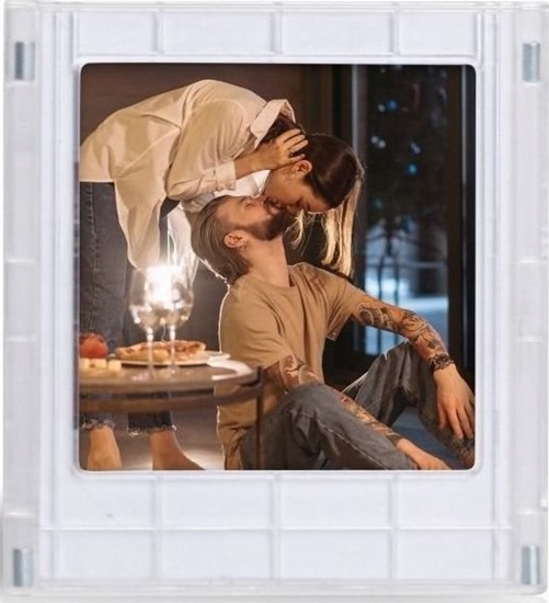 Picture of LoveInstant Ramka Magnes Na Lodówk Do Fuji Instax Square Sq Link / Sq1 / Sq6 / Sq10 / Sq20 / Przezroczysty