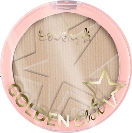 Picture of Lovely Golden Glow puder do konturowania twarzy 2 Light Beige 10g