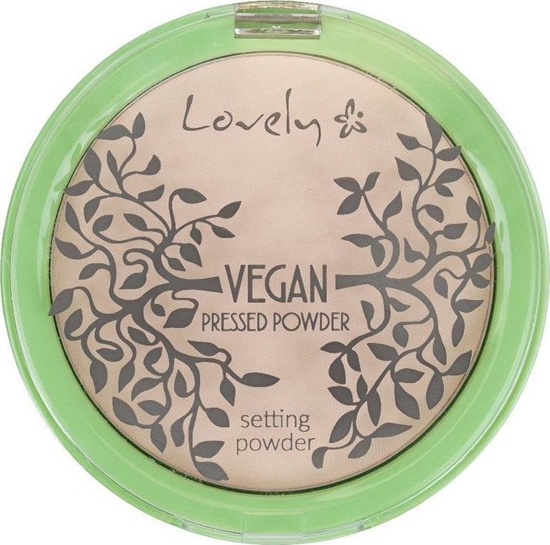 Изображение Lovely Vegan Pressed Powder transparentny puder matujcy do twarzy 10g