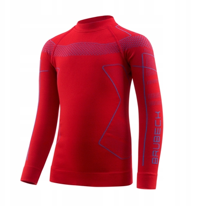 Изображение LS1611K Bluza dziecica THERMO KIDS czerwony/niebieski 116/122