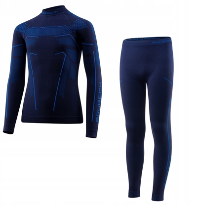 Изображение LS1612J Bluza dziecica THERMO JUNIOR granatowy/niebieski 128/134