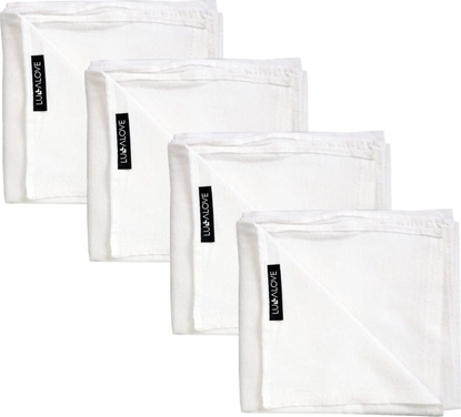 Picture of LullaLove Zestaw flanelowych pieluch 4 szt. Lullalove