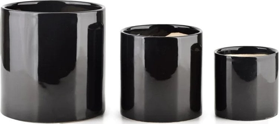 Изображение Lumarko Komplet 3 Doniczek Xl:14xh15 L:11,5xh11,5 M:8,5xh8,5cm!