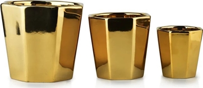 Attēls no Lumarko Komplet 3 Doniczek Xl:16xh14/l:12,5xh12/m:8,5h9cm!