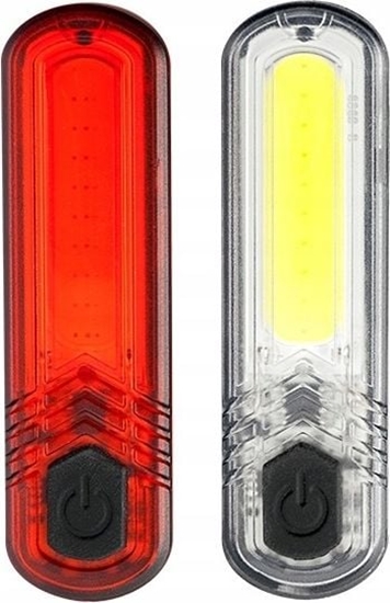 Picture of MacTronic Owietlenie rowerowe Duoslim 60 lm + 18 lm, (ABS0031)