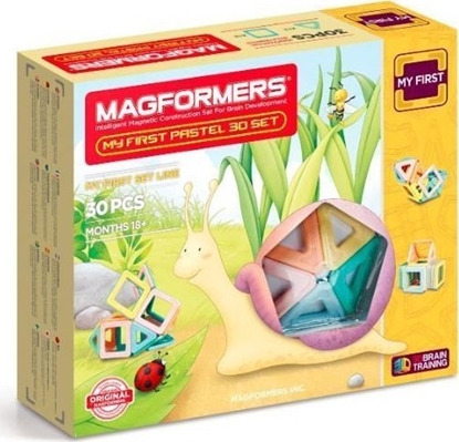 Picture of Magformers MAGFORMERS MY FIRST PASTEL SET 30 EL.