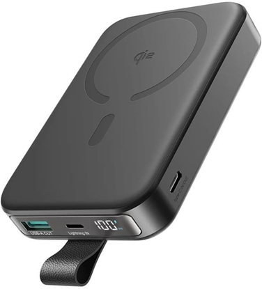 Picture of Magnetyczny bezprzewodowy power bank Joyroom JR-PBM11 22.5W z podstawk (czarny)