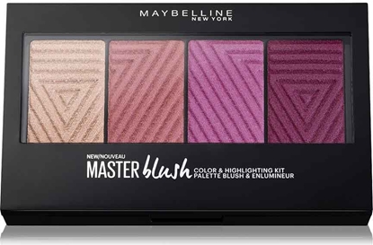 Attēls no Maybelline  Master Blush Color&Highlighting Palette paleta róy do policzków No. 10 14g