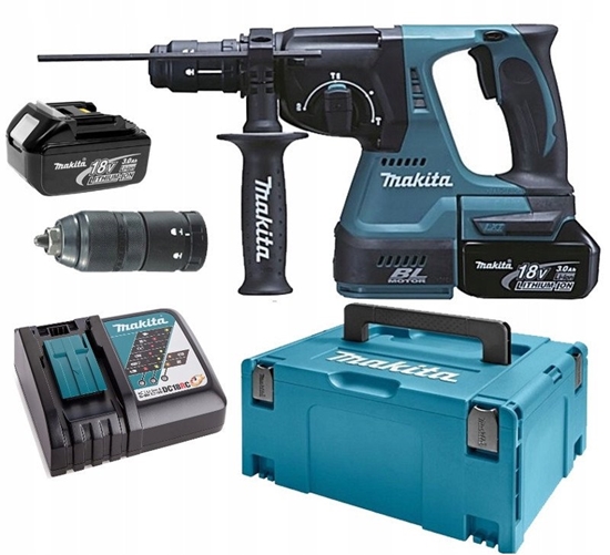 Picture of Makita DHR243ZJ cordless combi hammer