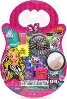 Picture of Maksik Zestaw piknoci szczotka lusterko lakier do paznokci J-208