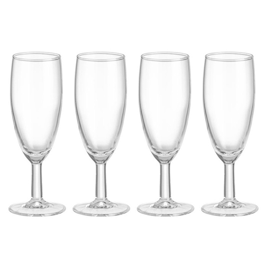 Picture of Maku Champagne glass 16 cl 4 pcsDishwasher safe.