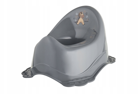 Picture of Maltex Nocnik antypolizgowy 2K Minimal Konik stalowy szary