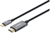 Picture of Manhattan USB-C to HDMI Cable, 4K@30Hz, 2m, Black, Equivalent to CDP2HD2MBNL, Male to Male, Three Year Warranty, Polybag