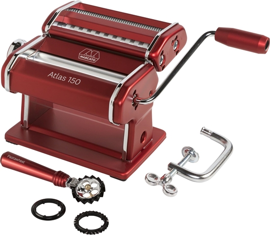 Picture of Marcato ATLAS 150 ROSSA + PASTA- WHEEL ROSSO