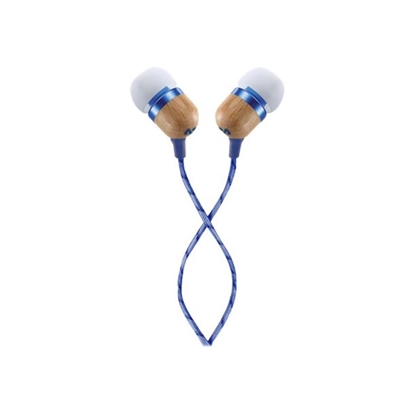 Picture of Marley Smile Jamaica Earbuds, In-Ear, Wired, Microphone, Denim