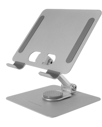 Picture of Mars Gaming MA-RST 2in1 Aluminum Alloy Stand for tablets 360° / 13" / Silver