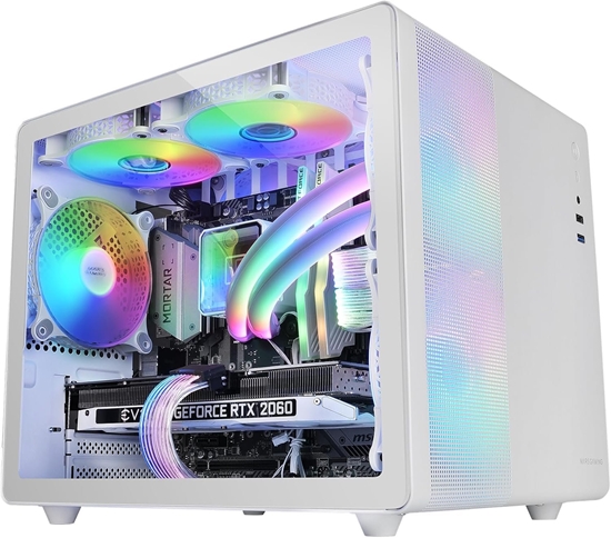 Изображение Mars Gaming MC400W Computer case mATX / white